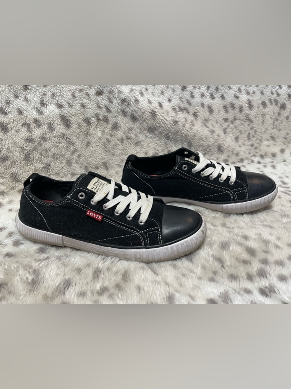 LEVIS STRAUSS ANIKIN CANVAS LOW TOP SHOES